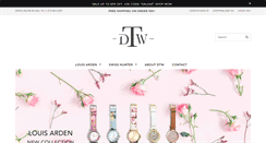 Desktop Screenshot of designtimewatch.com